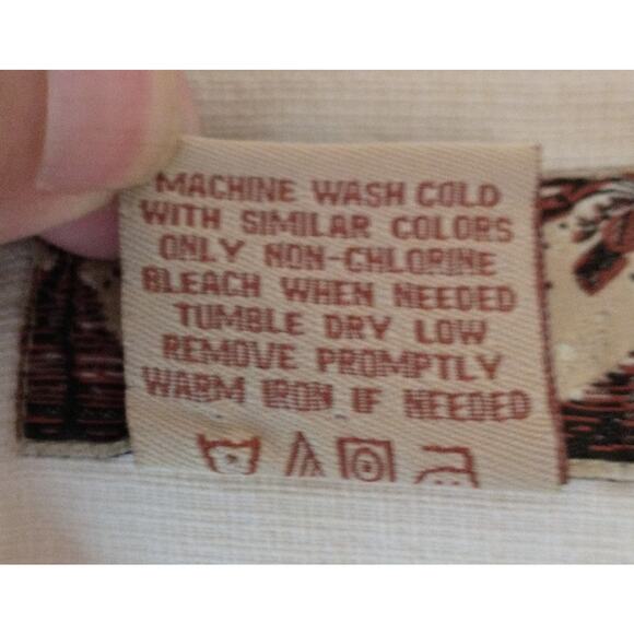 Calypso Joe Palm Tree Hawaiian Button Down Shirt. XL. Cream - Picture 6 of 8